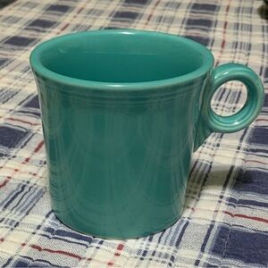 Turquoise Fiesta Tom & Jerry Mug Excellent Condition